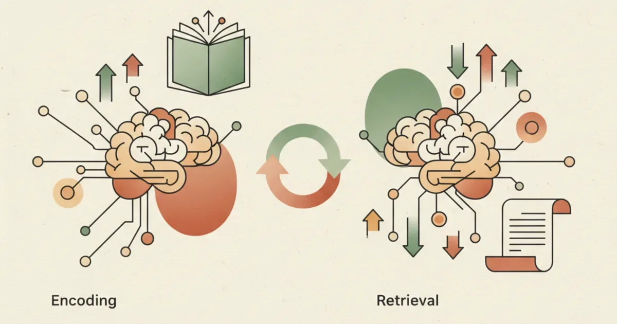The 2-Step Memory Trick: Why Encoding AND Retrieving Matter More Than Just Reading