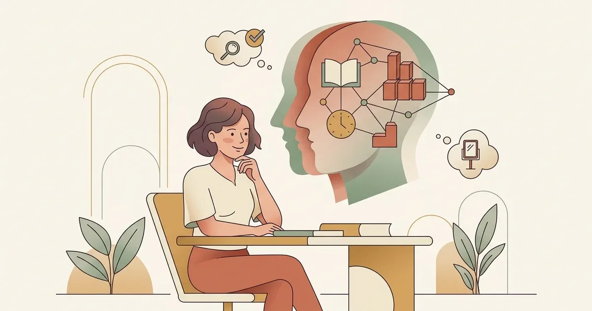 Metacognition: plan, check and adjust your learning